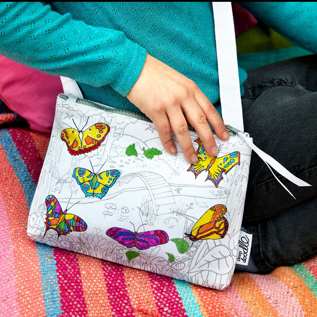 Kibakids - butterfly crossbody bag