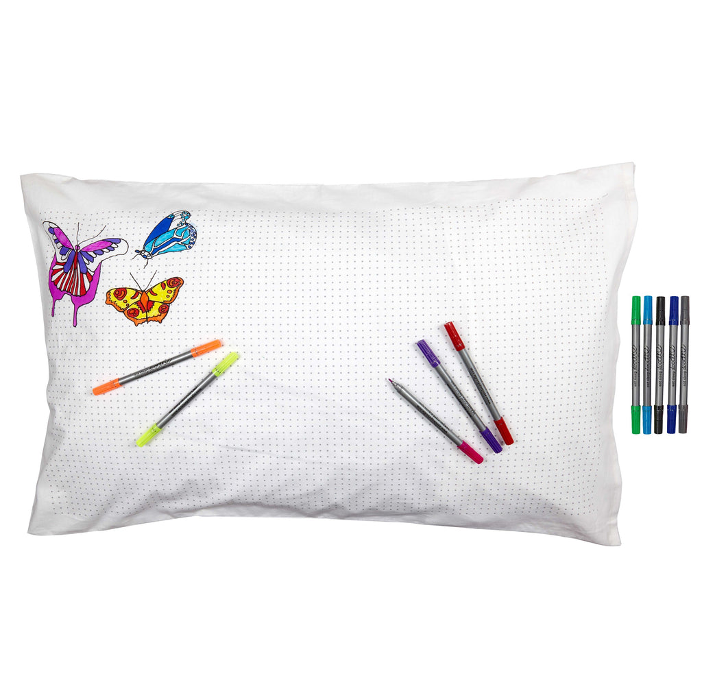 Kibakids - butterfly pillowcase