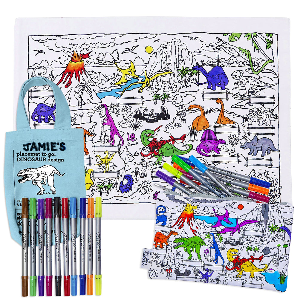 Kibakids - dinosaur colour in bundle