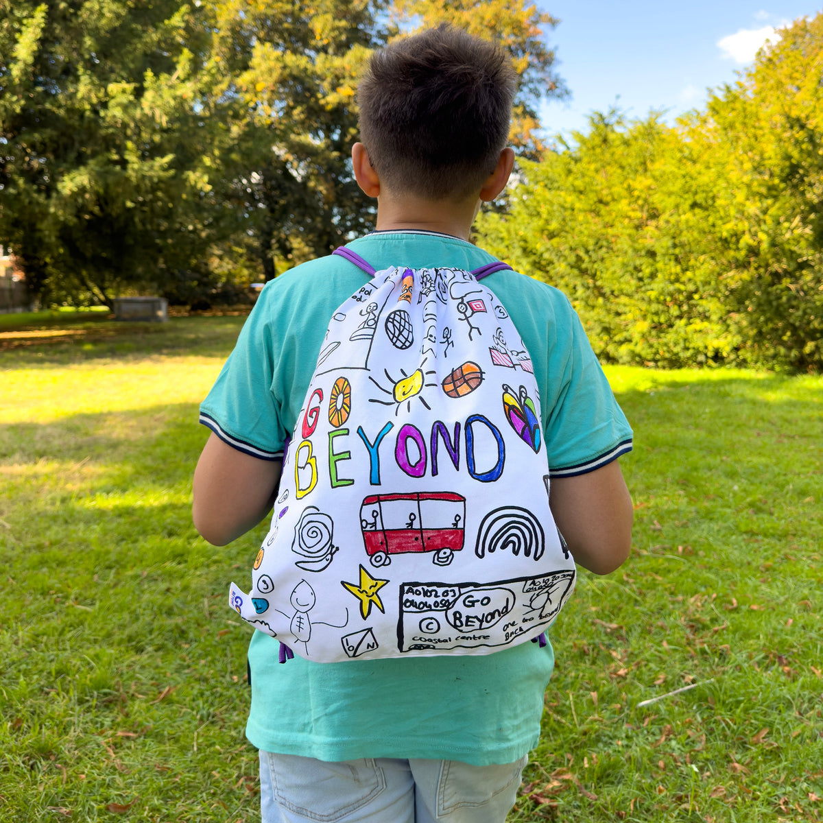 Kibakids - pack up your troubles backpack