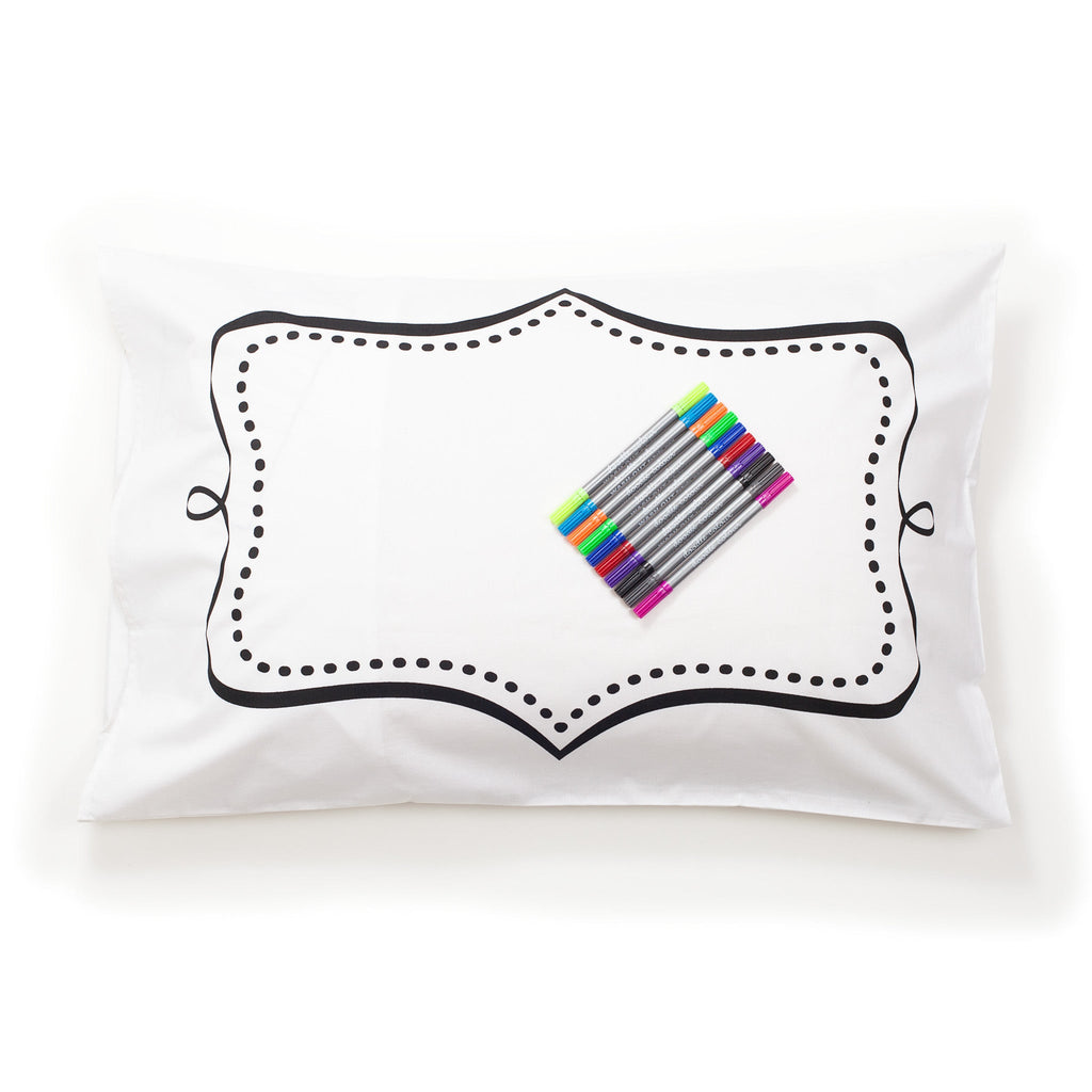 Kibakids - doodle notebook pillowcase