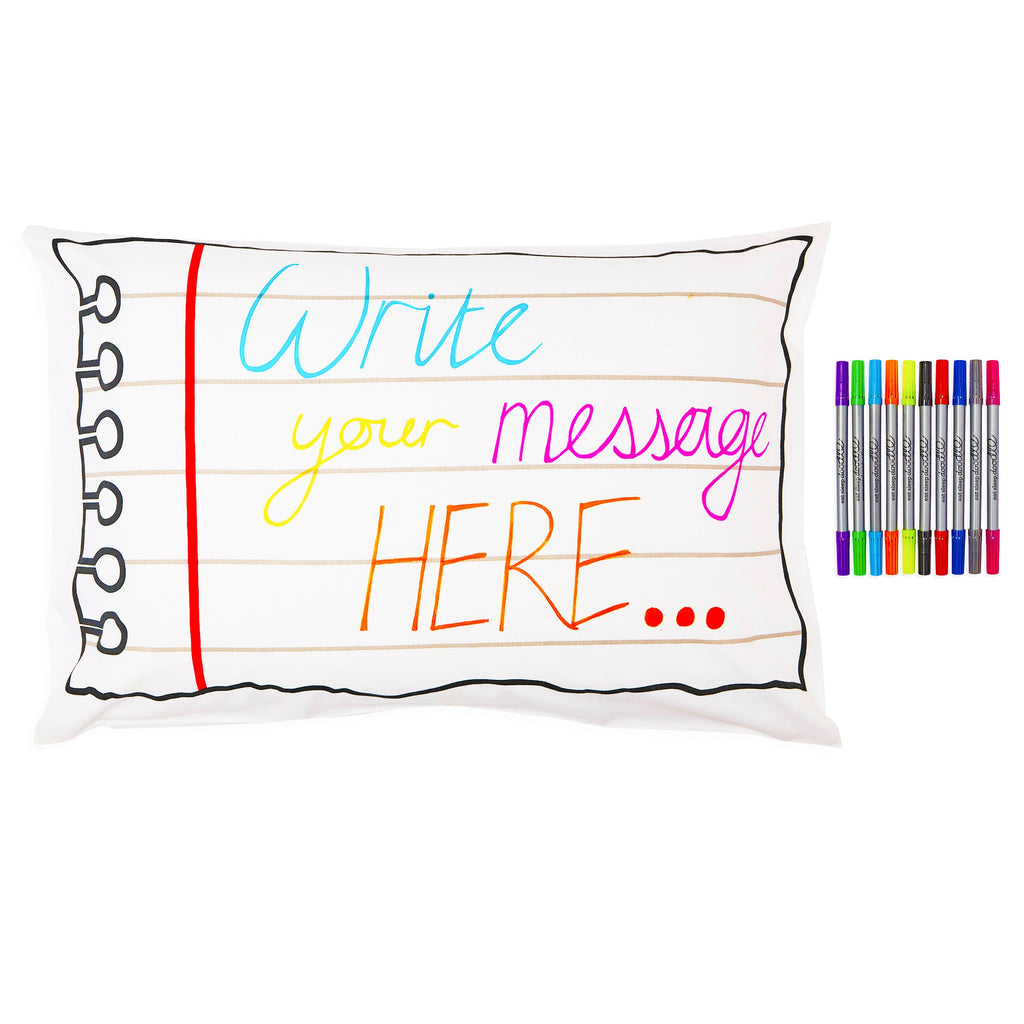 Kibakids - doodle notebook pillowcase