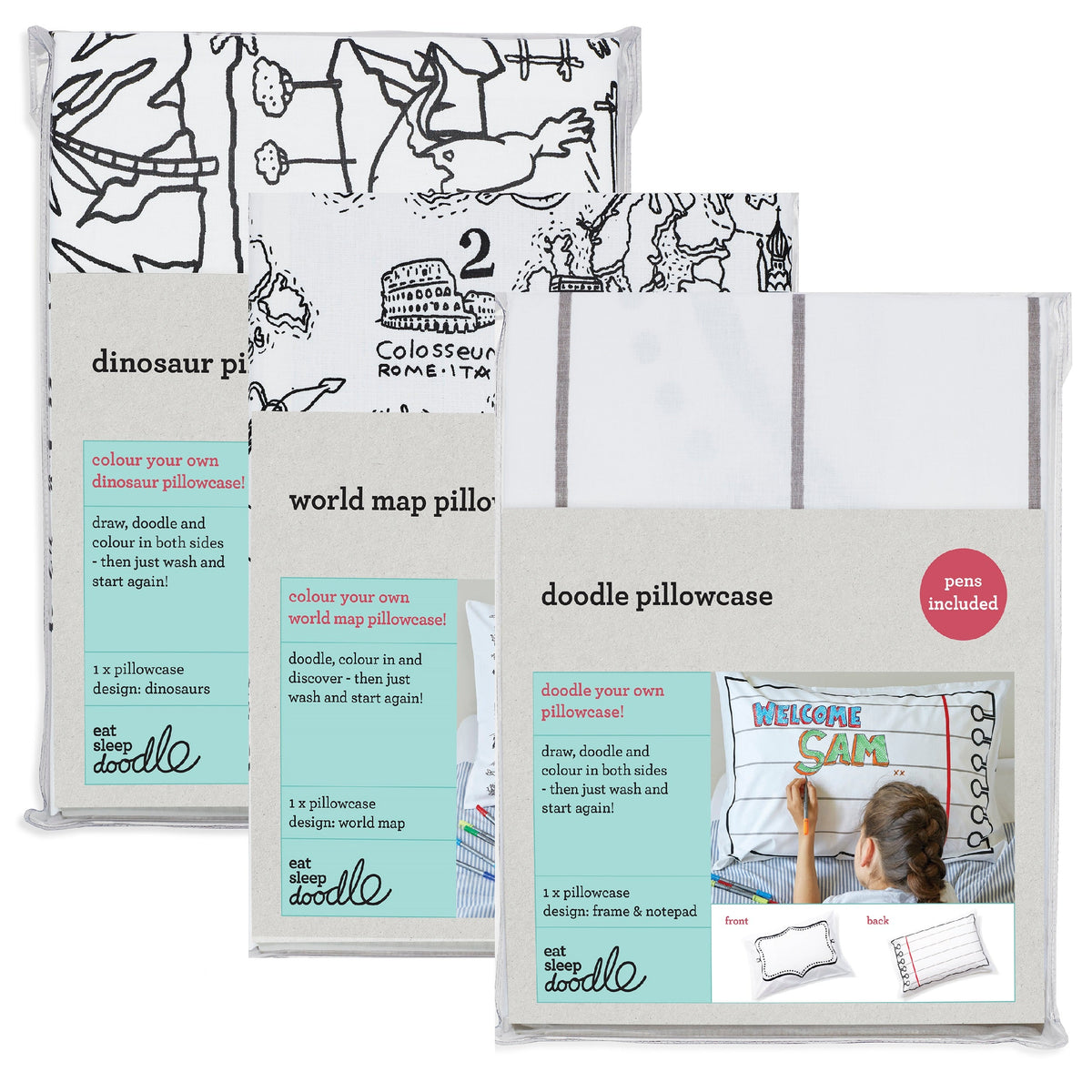 Kibakids - pillowcase gift bundle
