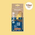 Crayons aquarellables, paquet de 12