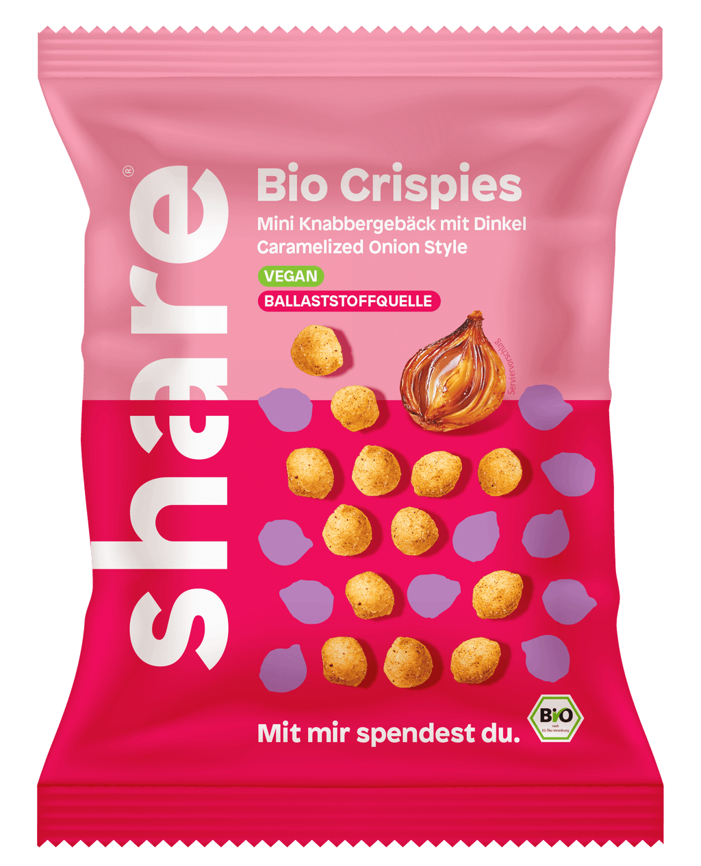 Bio Crispies Oignon Caramélisé 1x100g