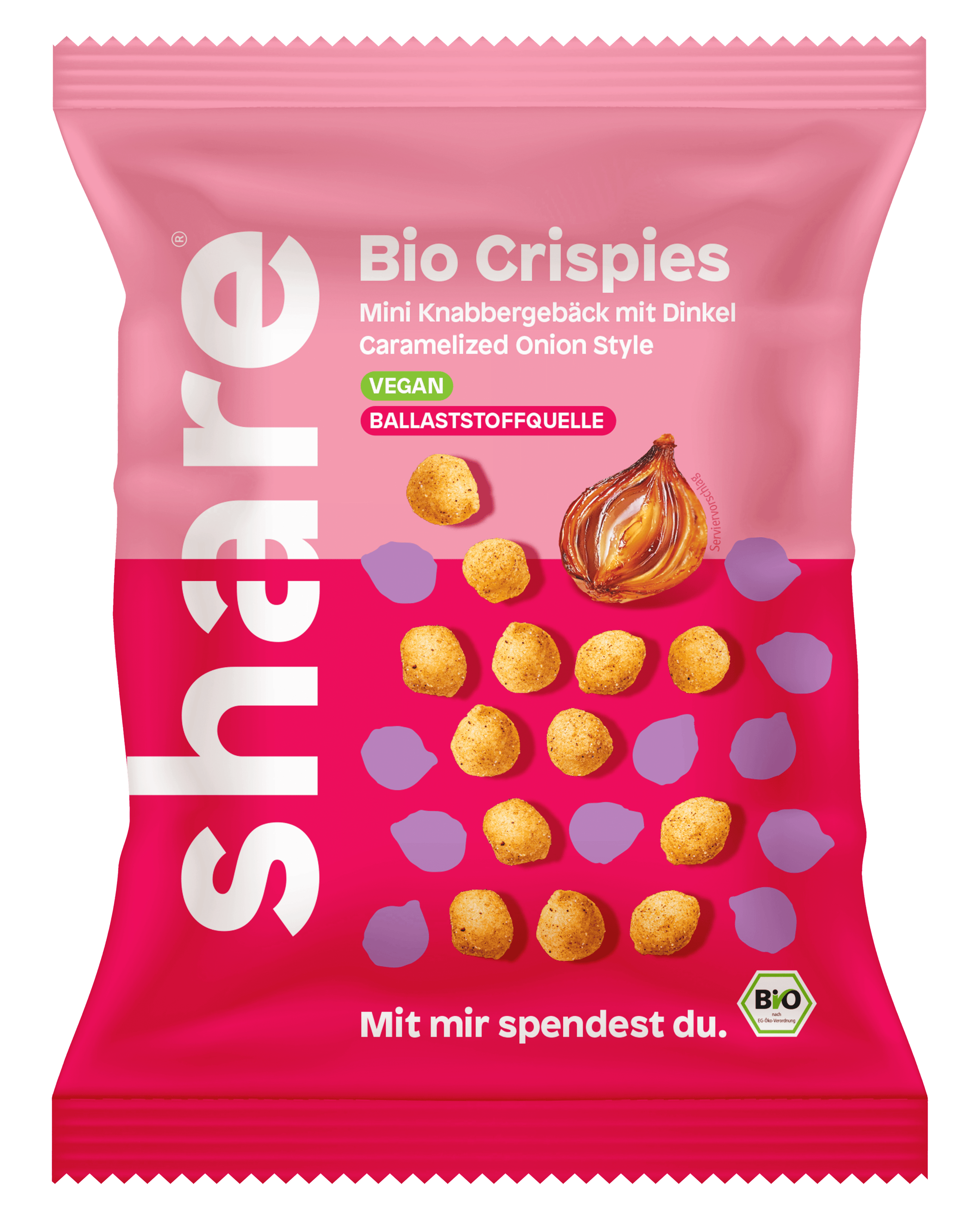 Bio Crispies Oignon Caramélisé 1x100g