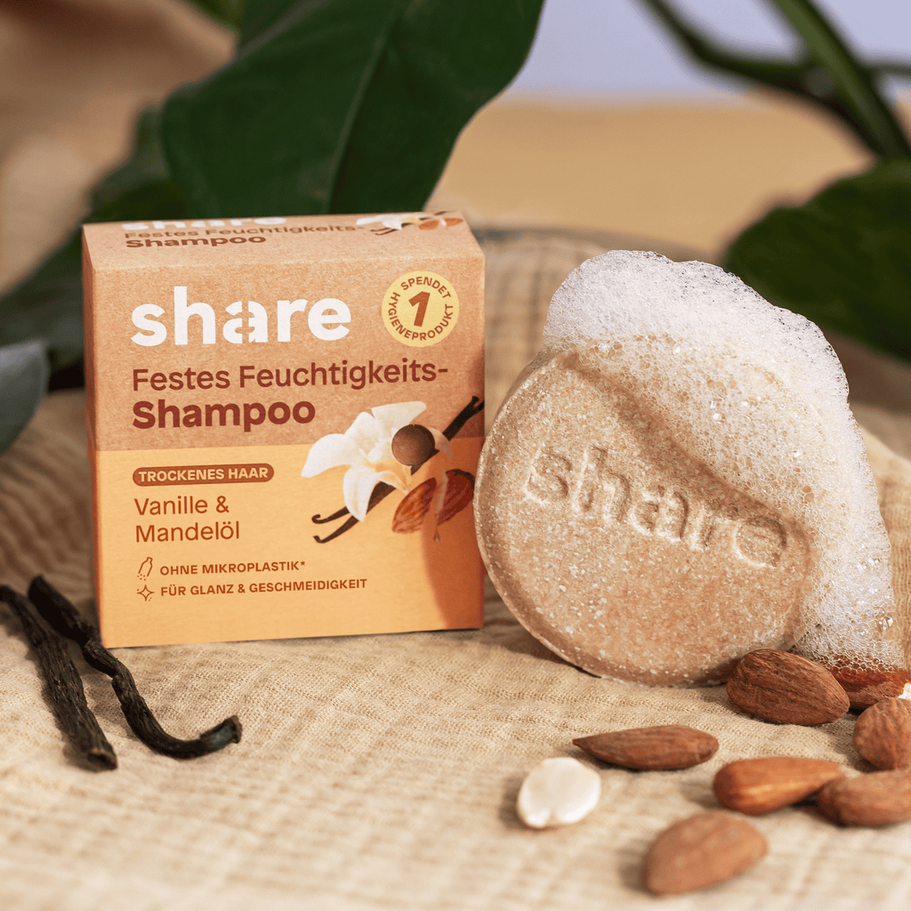 Shampooing Solide Vanille & Huile d'Amande