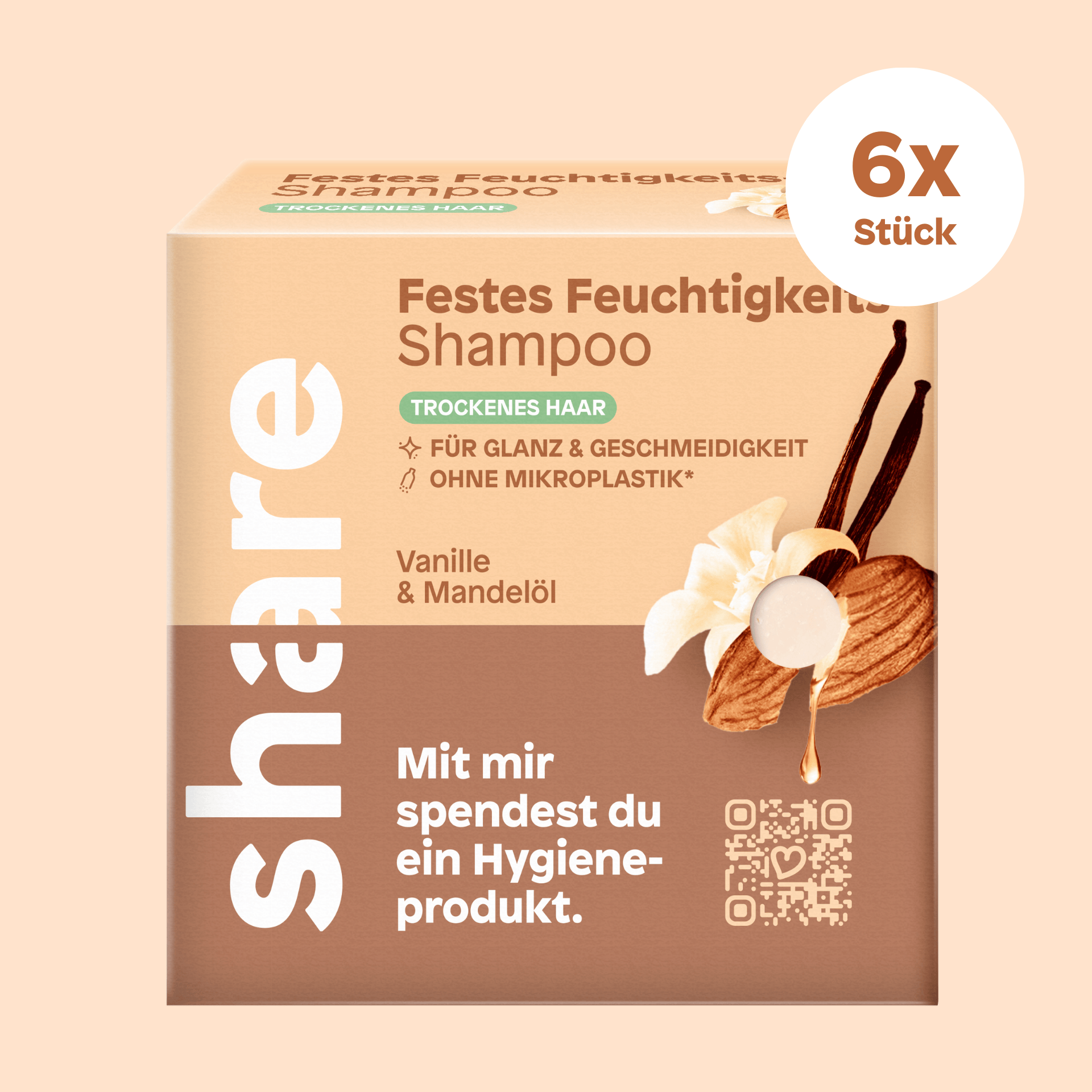 Shampooing Solide Vanille & Huile d'Amande