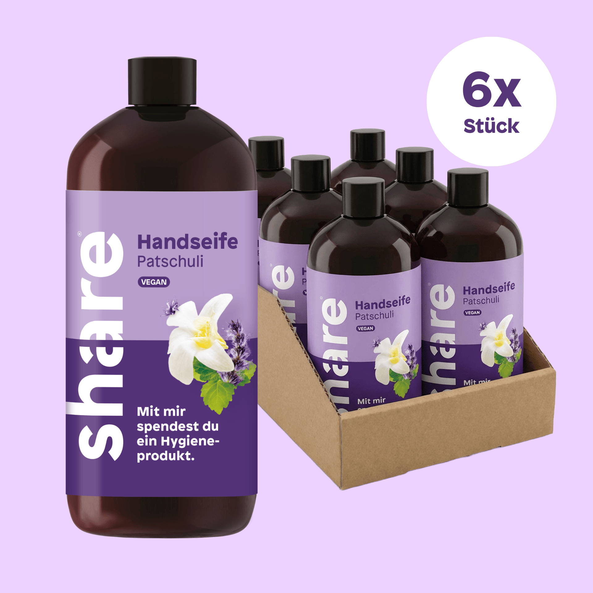 Recharge de savon liquide Patchouli