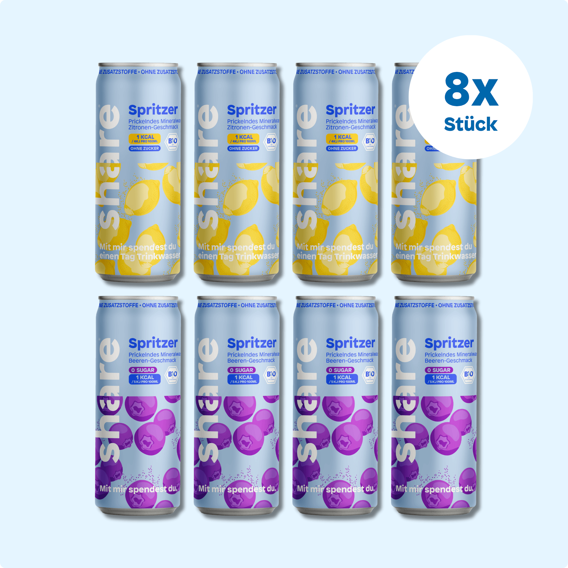 Pack Découverte de Spritzers Bio