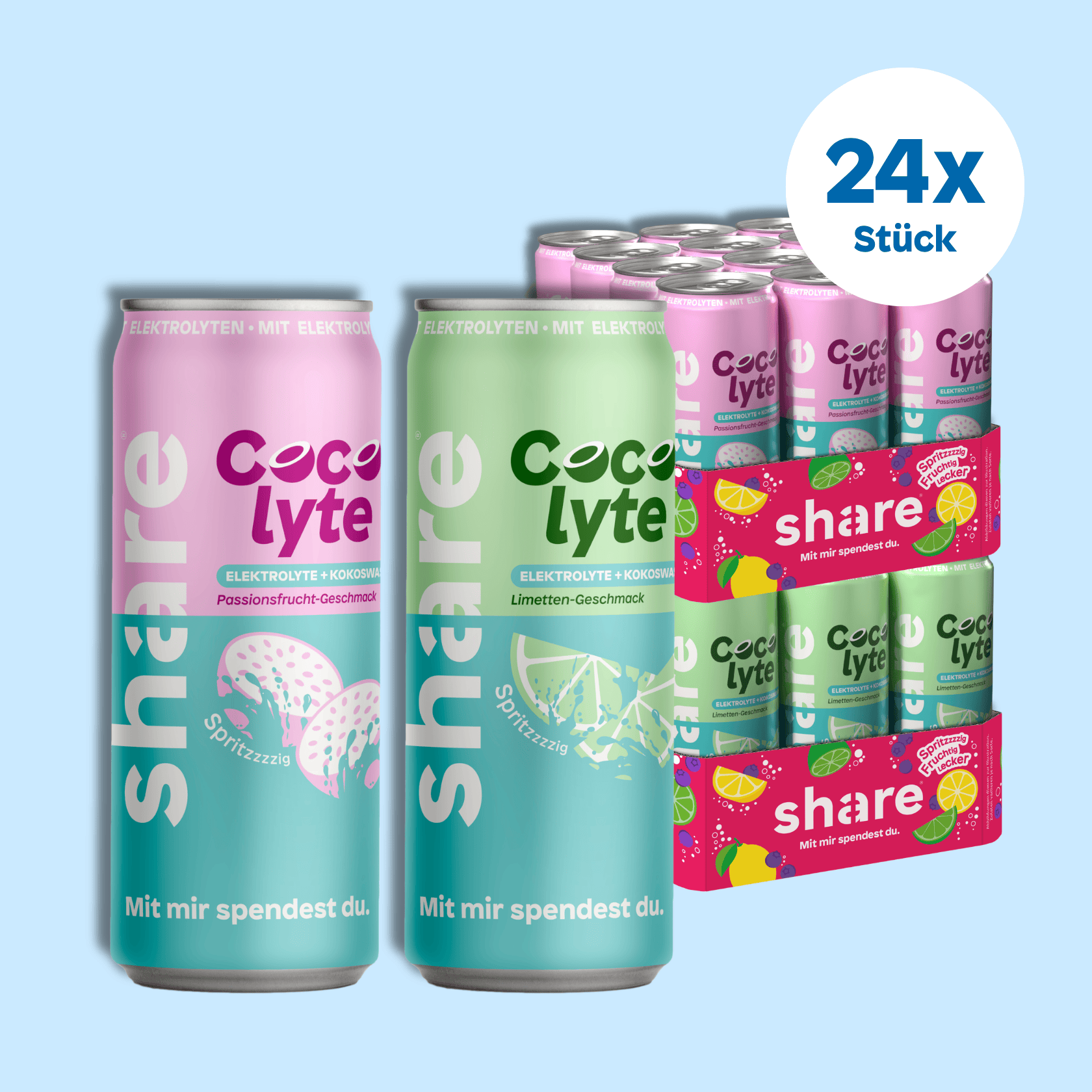 Pack économique de boissons Cocolyte
