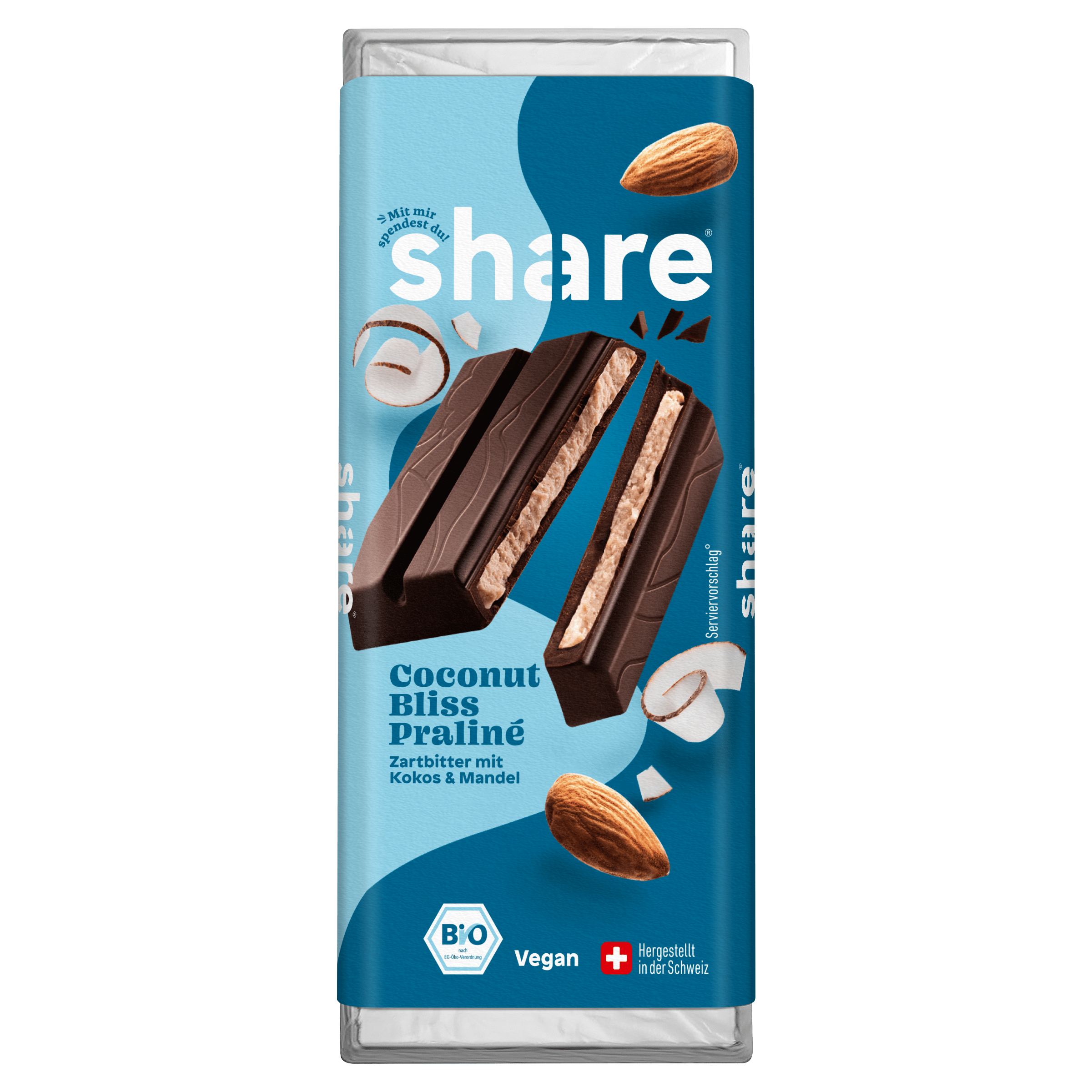 Assortiment de dégustation de chocolats végétaliens