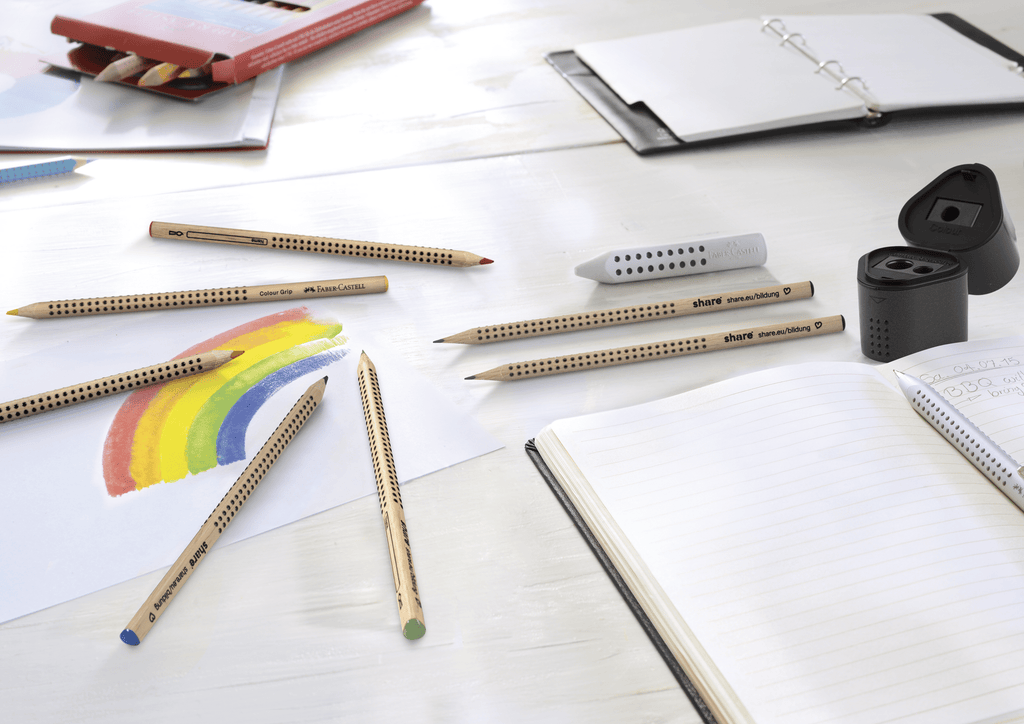 Taille-crayons triple