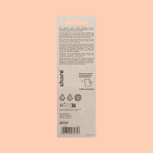 Taille-crayons triple