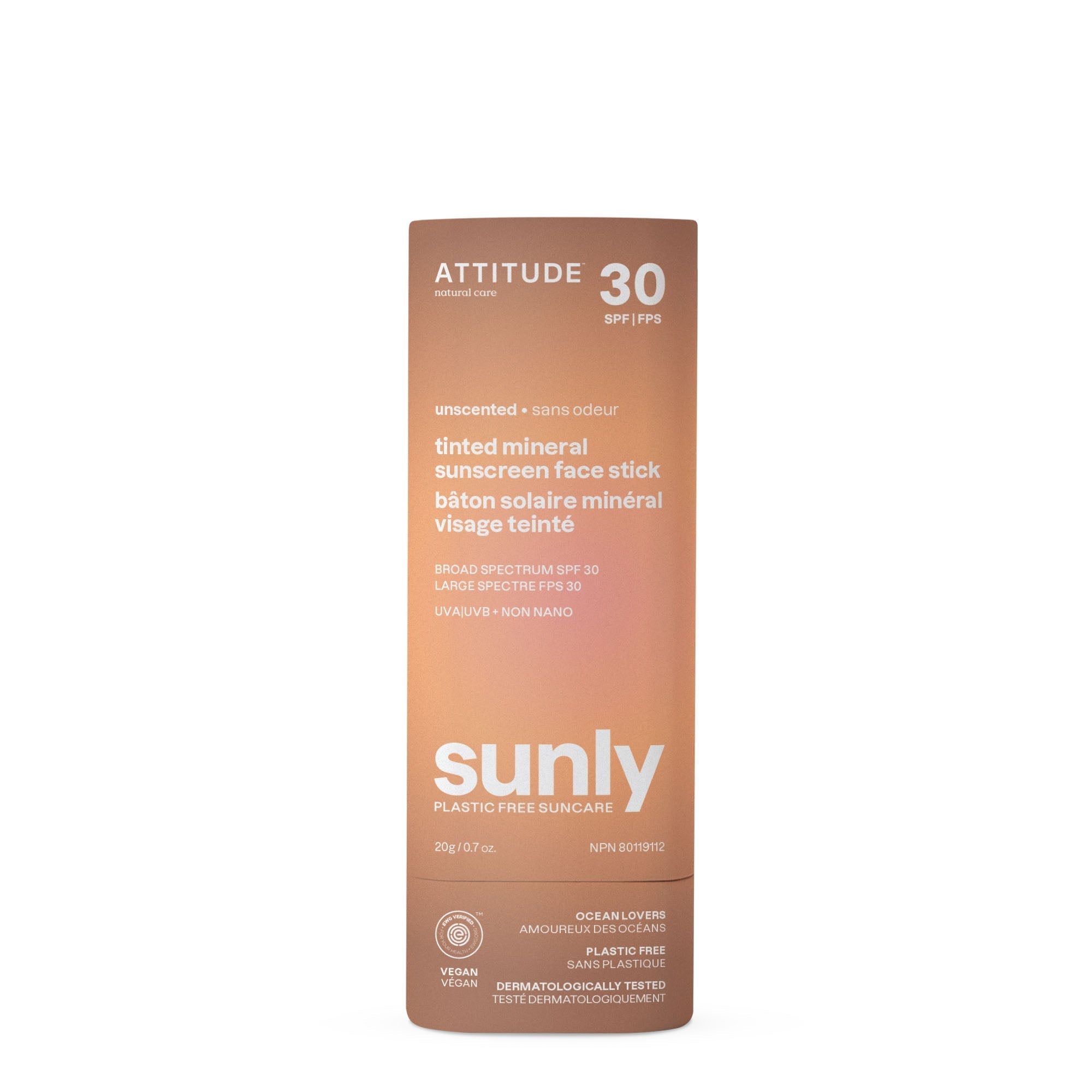 Mineral Sunscreen Face Stick - SPF 30